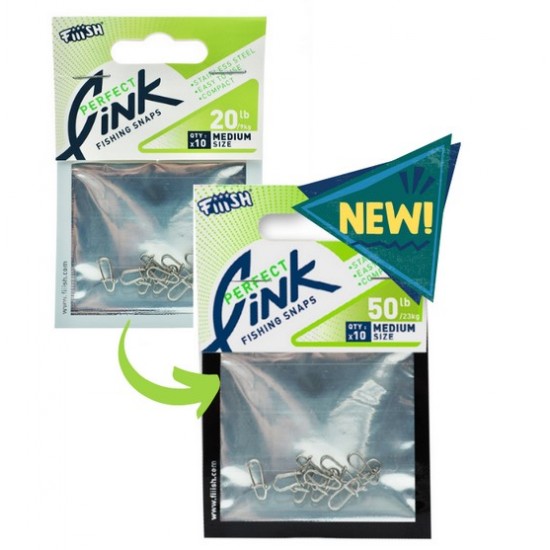 Fil Fluorocarbone Fiiish Perfect Link Medium - 15 Lb (6.8 Kg) - 30 M - Translucide - Pour Pêche Sportive