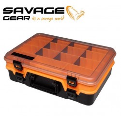 Savage Gear Lure Specialist Tackle box Black/Orange 39x28x12.5cm Кутия за примамки