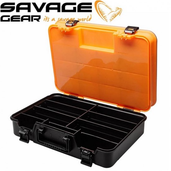 Savage Gear Lure Specialist Tackle box Black/Orange 39x28x12.5cm Кутия за примамки Savage Gear Lure Specialist Tackle box Black/Orange 39x28x12.5cm Кутия за примамки