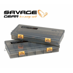 Savage Gear Flat Lurebox 4 Smoke Kit 23x11x3.5cm 2pcs Кутии за примамки