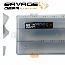 Savage Gear Flat Lurebox 4 Smoke Kit 23x11x3.5cm 2pcs Кутии за примамки Savage Gear Flat Lurebox 4 Smoke Kit 23x11x3.5cm 2pcs Кутии за примамки