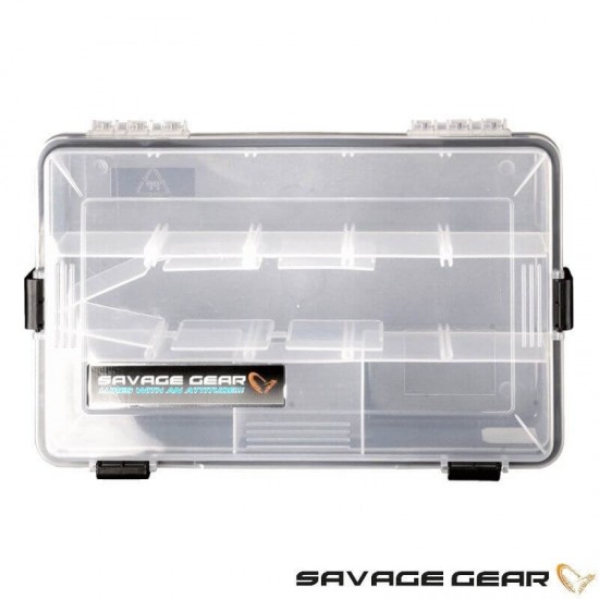 Savage Gear Waterproof Box No 9 Kутия за примамки Savage Gear Waterproof Box No 9 Kутия за примамки