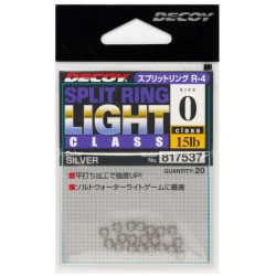 Decoy Split Ring Light R-4 Silver Халкички  