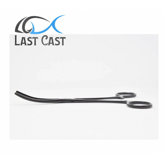 Last Cast Forceps Curved 18cm Кохер
