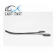Last Cast Forceps Curved 18cm Кохер