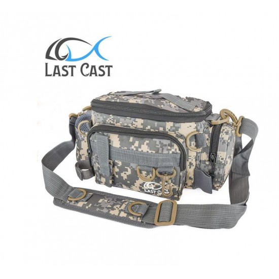 Last Cast Compact Camo Bag 35x14x16cm Компактна чанта за риболов