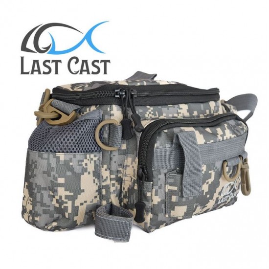 Last Cast Compact Camo Bag 35x14x16cm Компактна чанта за риболов