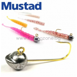 Mustad Finesse Jig Head AJ-JGR Микро джиг глава
