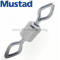 Mustad Rolling Swivel W Diamond Eye MA025-BN Вирбели