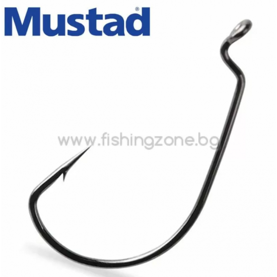Mustad NP Tube Hook 38104NP Офсетни куки Mustad NP Tube Hook 38104NP Офсетни куки