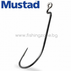Mustad Mega Bite Worm Hook 37177NP Офсетни куки Mustad Mega Bite Worm Hook 37177NP Офсетни куки