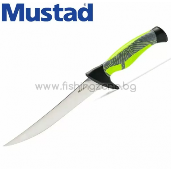 Mustad Fillet Knife Green MT098 Нож Mustad Fillet Knife Green MT098 Нож