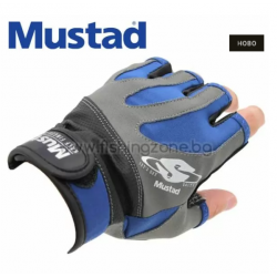 Mustad Half Finger Casting Gloves GL004 Ръкавици Mustad Half Finger Casting Gloves GL004 Ръкавици
