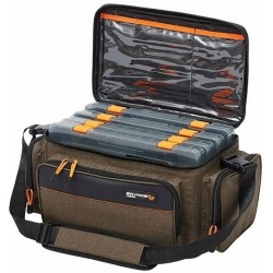 Savage Gear System Box Bag L 4 Boxes 18L Чанта за спининг риболов
