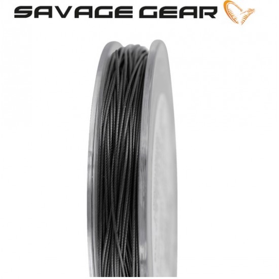 Savage Gear Carbon49 10m Метален повод Savage Gear Carbon49 10m Метален повод