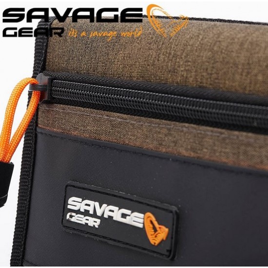 Savage Gear Flip Rig Bag L 1 box 12 PE bags 39x25x10cm Чанта за примамки