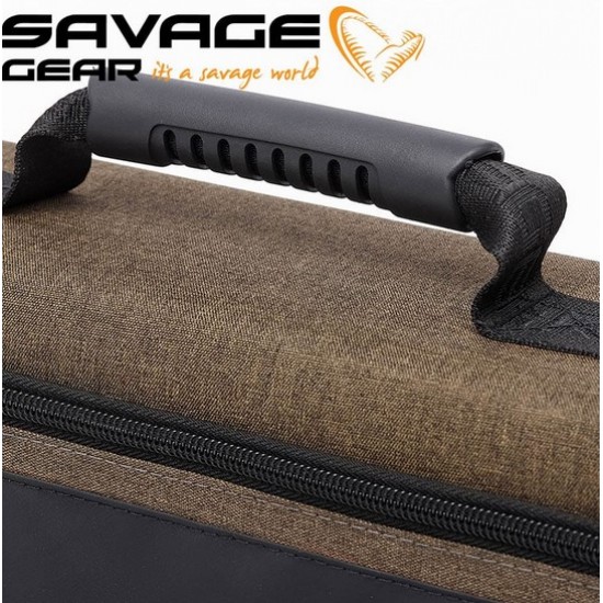 Savage Gear Flip Rig Bag L 1 box 12 PE bags 39x25x10cm Чанта за примамки