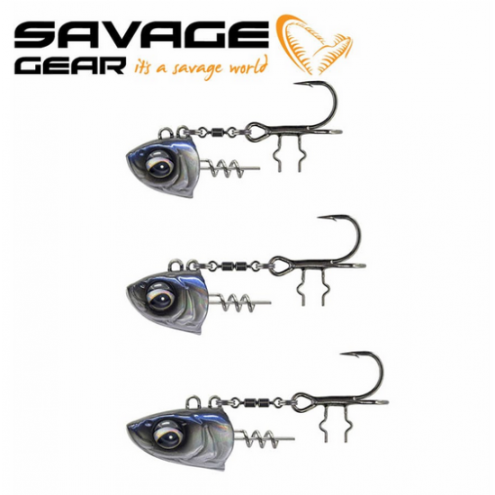 Savage Gear Monster Vertical Head 40g 1pc Джиг глава Savage Gear Monster Vertical Head 40g 1pc Джиг глава