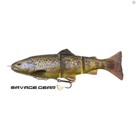 Savage Gear 4D Line Thru Trout 15cm 40g Силиконова примамка
