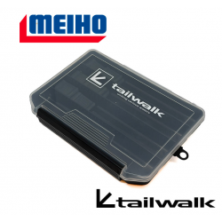 Meiho | Tailwalk Free case 800NS Clear and Black 20.5x14.7x2.8cm Кутия