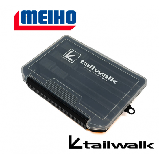 Meiho | Tailwalk Free case 800NS Clear and Black 20.5x14.7x2.8cm Кутия Meiho | Tailwalk Free case 800NS Clear and Black 20.5x14.7x2.8cm Кутия