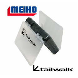 Meiho | Tailwalk Reversible D-86 Clear & Smoke Black 20.5x14.7x2.8cm Кутия