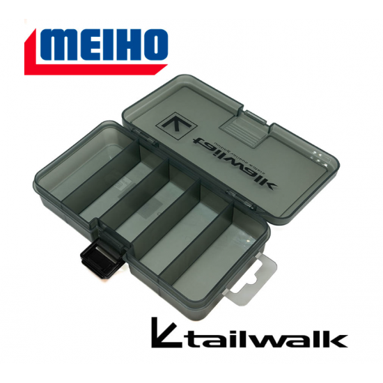 Meiho | Tailwalk SFC Lure Case M Smoke Black 16.1x9.1x3.1cm Кутия