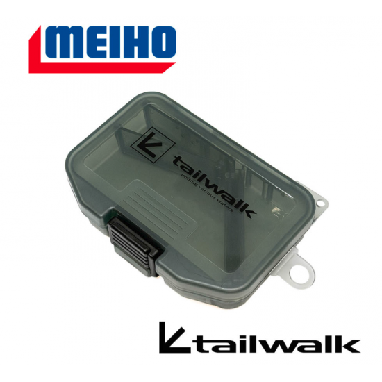 Meiho | Tailwalk SFC Lure Case SS Smoke Black 10.3x7.3x2.3cm Кутия