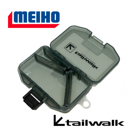 Meiho | Tailwalk SFC Lure Case SS Smoke Black 10.3x7.3x2.3cm Кутия