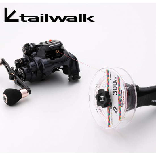 Tailwalk PE Line Remover Black Електрически уред за сваляне на плетено влакно Tailwalk PE Line Remover Black Електрически уред за сваляне на плетено влакно