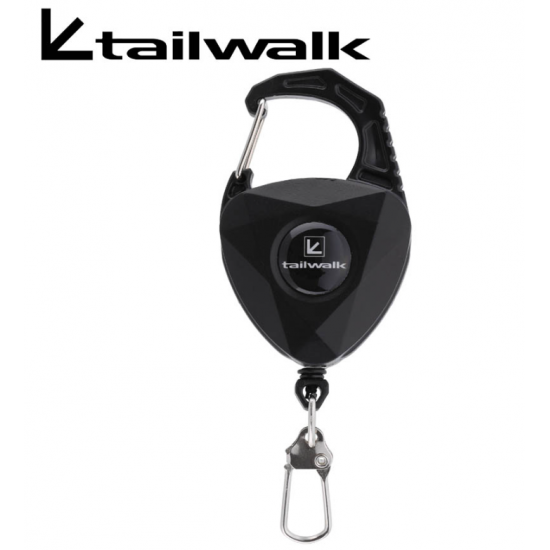 Tailwalk Pin On Reel Type-02 Black Ретрактор Tailwalk Pin On Reel Type-02 Black Ретрактор