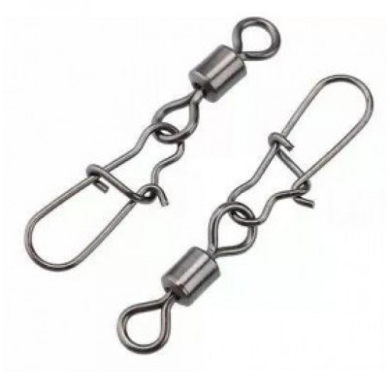 Yarie Rolling Swivel With Line Snap Вирбел с карабинка Yarie Rolling Swivel With Line Snap Вирбел с карабинка