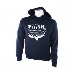 Fiiish Hoodie Dark Blue