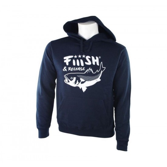 Fiiish Hoodie Dark Blue