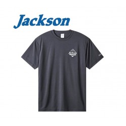 Jackson T-Shirt Simple Logo H/S Dry Silky Tee Gunmetal Тениска