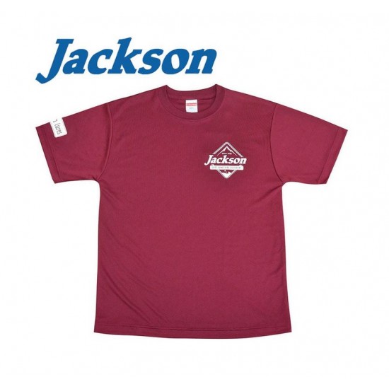 Jackson T-Shirt Dry SilkyTouch Tee Burgundy Тениска