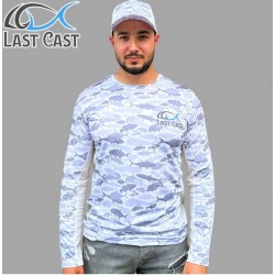Last Cast Camo Fish Mesh Shirt UPF 50+ UV Блуза