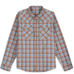 Риза Simms Brackett Shirt Steel Blue Риза Simms Brackett Shirt Steel Blue