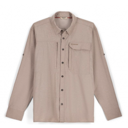 Риза Simms Guide BugStopper Shirt Dolomite Heather Риза Simms Guide BugStopper Shirt Dolomite Heather