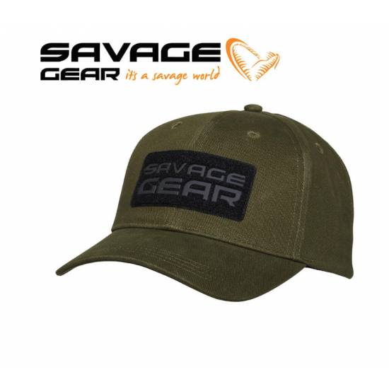 Savage Gear Badge Baseball Cap Green Шапка