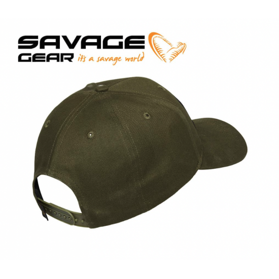 Savage Gear Badge Baseball Cap Green Шапка
