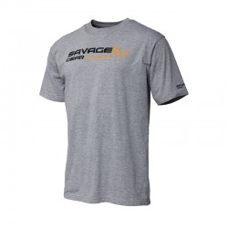 Savage Gear Signature Logo T-Shirt Тениска (сиво) Savage Gear Signature Logo T-Shirt Тениска (сиво)