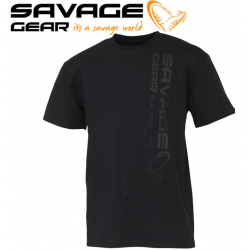 Savage Gear Vertical Logo Tee Тениска Savage Gear Vertical Logo Tee Тениска