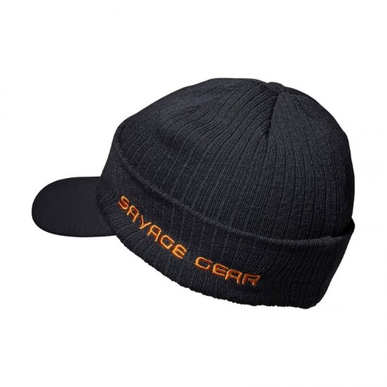 Savage Gear Peak Beanie Зимна шапка с козирка Savage Gear Peak Beanie Зимна шапка с козирка
