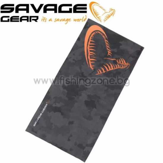 Savage Gear Black Savage Tec-Tube w/Fleece Бъф Savage Gear Black Savage Tec-Tube w/Fleece Бъф