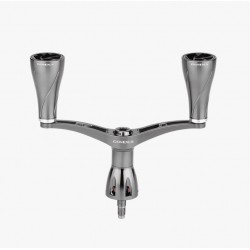 Gomexus Aluminum Handle for Spinning Reel with CNC Knob Двойна алумуниева дръжка за макари Shimano