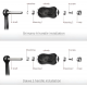 Gomexus Carbon Forged Knob F22 20mm Ръкохватка (ноб) за дръжка на макара за Shimano и Daiwa