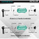 Gomexus TPE Transparent Power Knob 20mm Ръкохватка (ноб) за дръжка на макара Shimano и Daiwa Gomexus TPE Transparent Power Knob 20mm Ръкохватка (ноб) за дръжка на макара Shimano и Daiwa