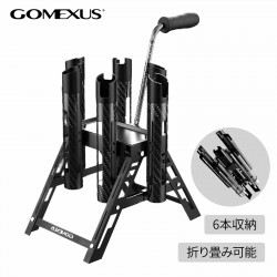 Gomexus Сгъваема карбонова стойка за въдици 