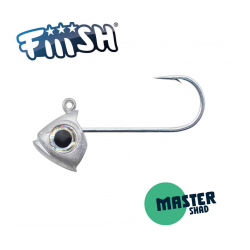 Fiiish Master Shad No4 Jig Head 8g Light - Raw Material Джиг глава